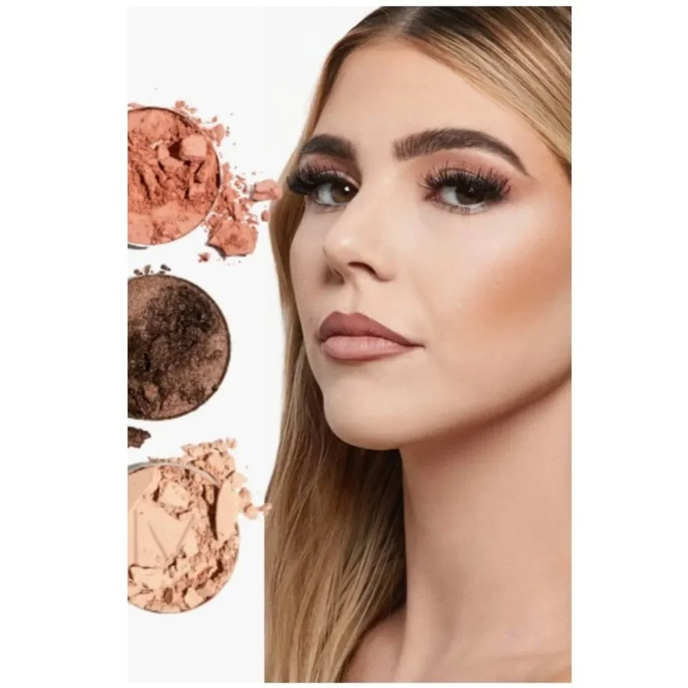 MADLUVV Beauty-Mineral Vault Eyeshadow Palette 9 Shades Neutrals-Full-BOXED-NEW